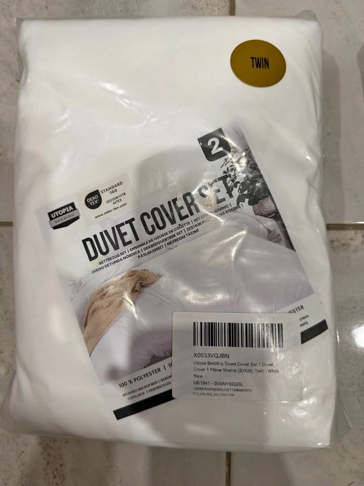 Twin Duvet cover set