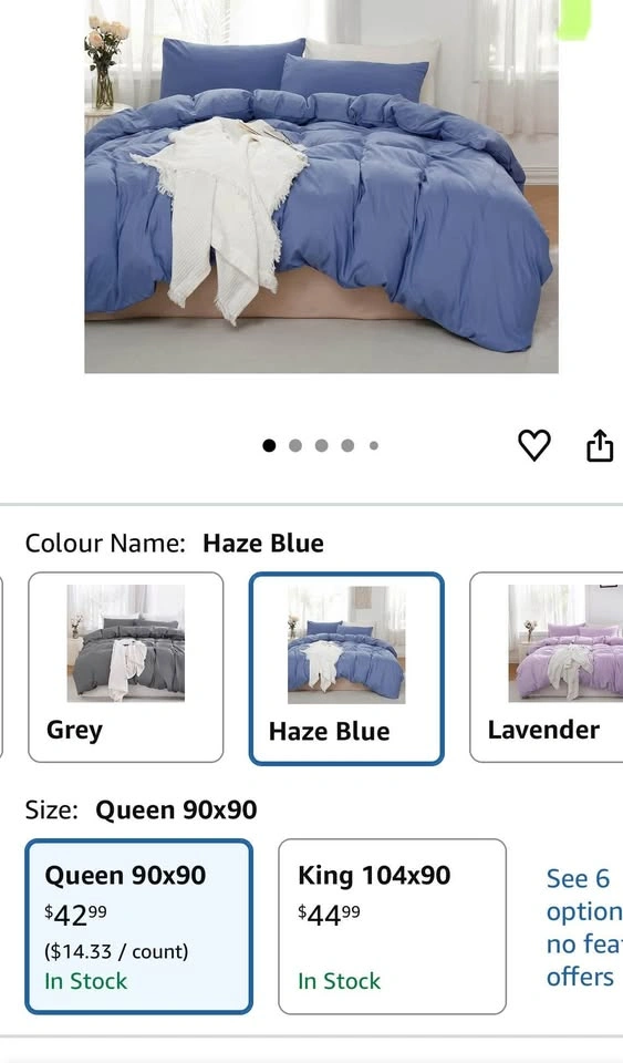 Bedsure Brand new Duvet (3 colours) - photo 2