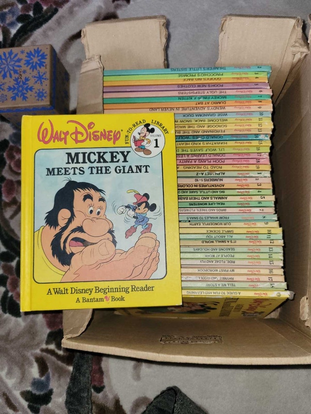 Walt Disney Fun-To-Read Library Books