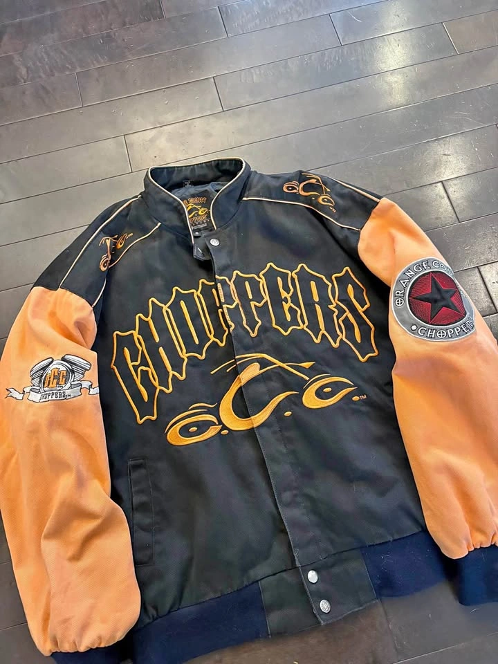 Insane vintage 90s orange county choppers jacket