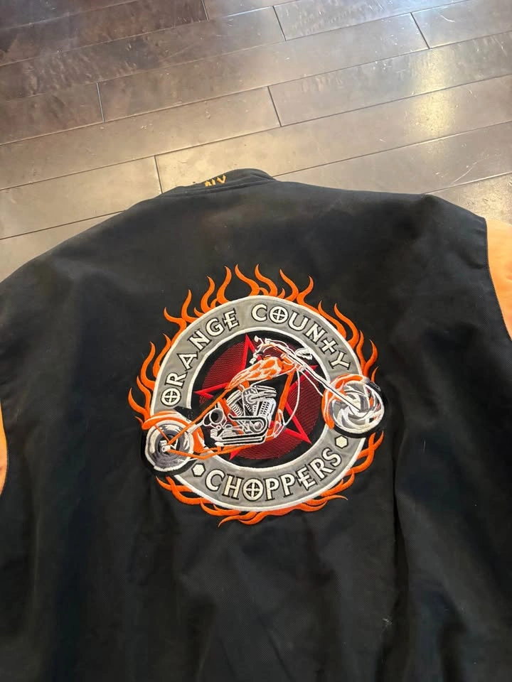 Insane vintage 90s orange county choppers jacket - photo 5