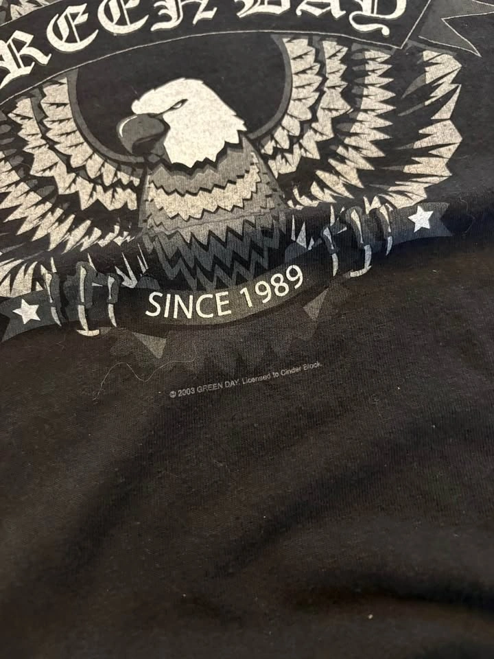 Vintage green day band tee - photo 2