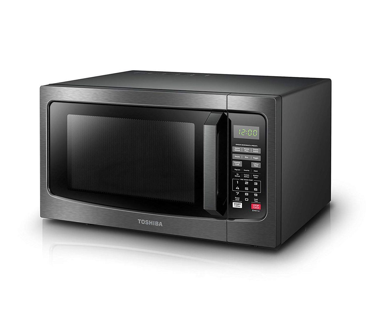 TOSHIBA Countertop Microwave, Smart Sensor, 1100W