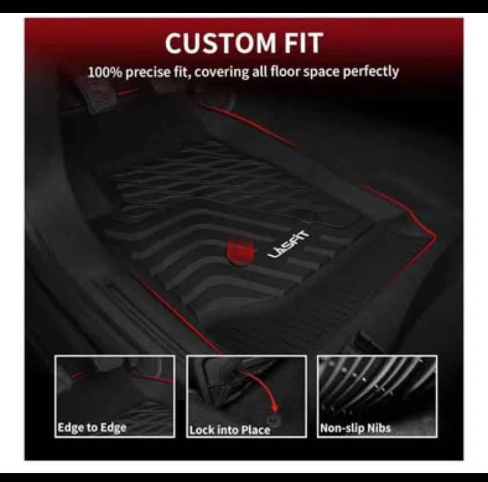 LASFIT Floor Mats for Chevy Colorado/GMC Canyon 2015-2022 - photo 2