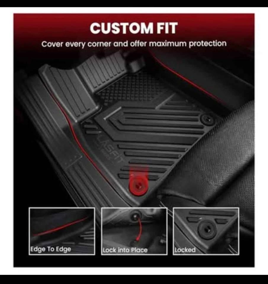 LASFIT Floor Mats & Cargo Liner for Chevy Traverse/Acadia - photo 2