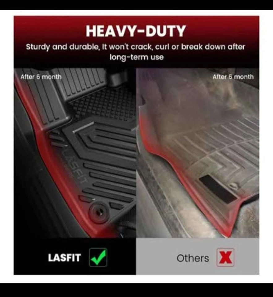 LASFIT Floor Mats & Cargo Liner for Chevy Traverse/Acadia - photo 3