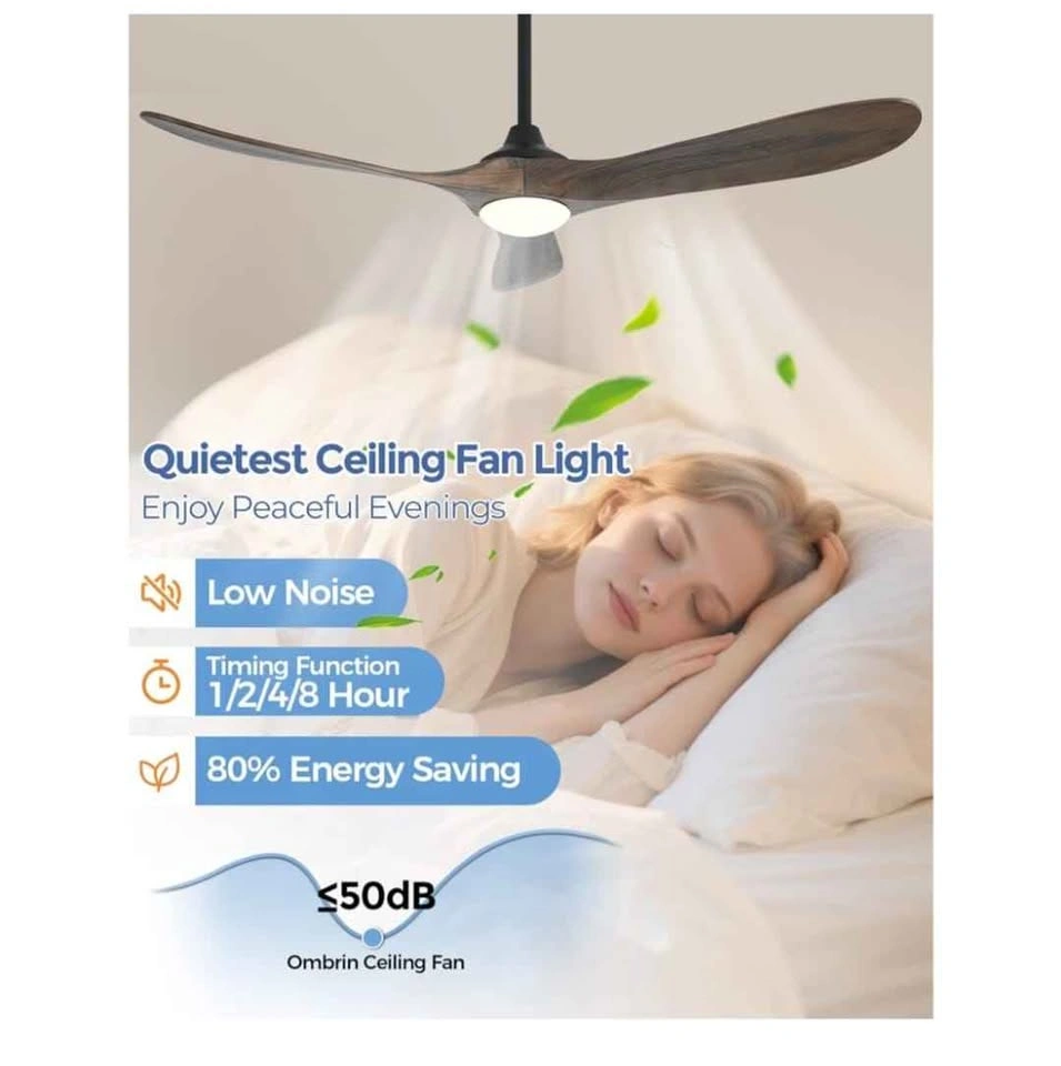 60 inch Outdoor Ceiling Fan with Lights & Smart Control - photo 3