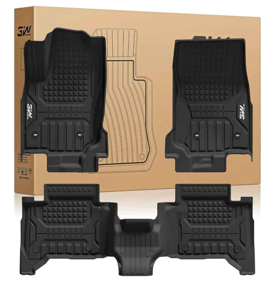 3W Floor Mats for Toyota 4Runner 2025 2026 Hybrid Only - photo 2
