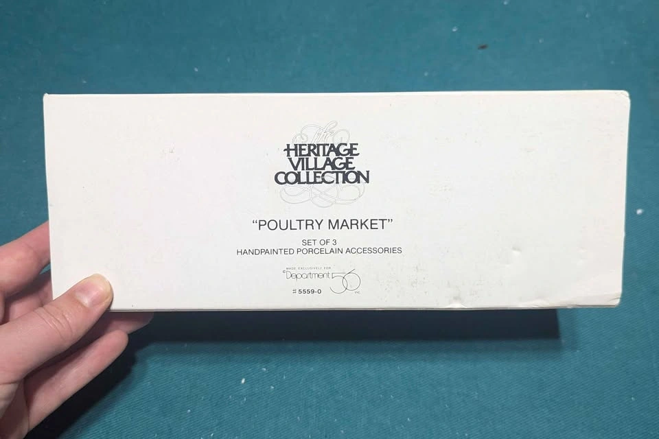 Department 56 - The Heritage Village Collection - Poultry Market - photo 2