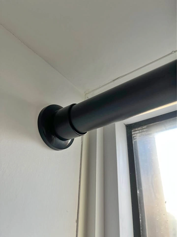 Curtain/Shower Rod Tension (no drill)