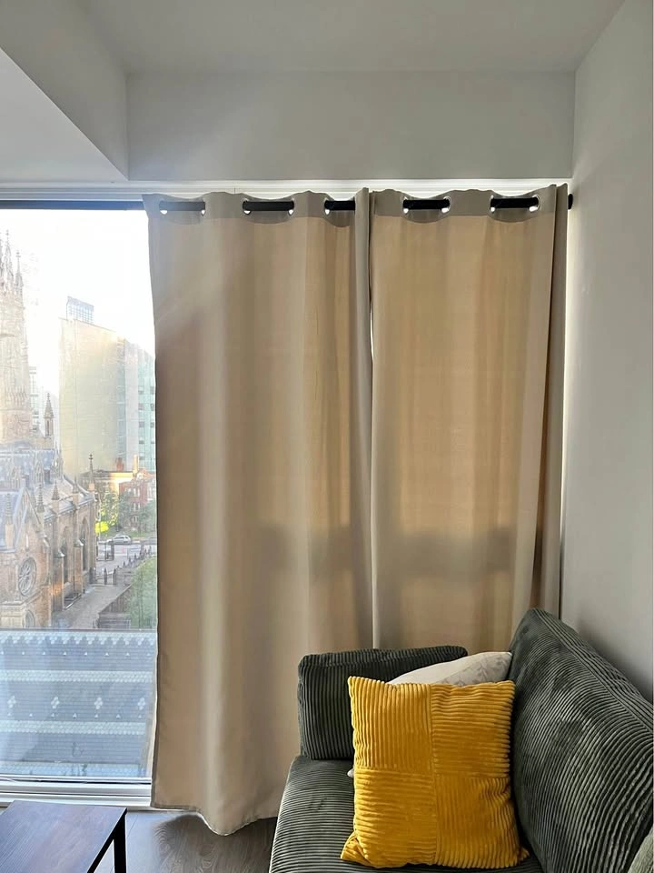 Blackout curtains Beige x 4 panels