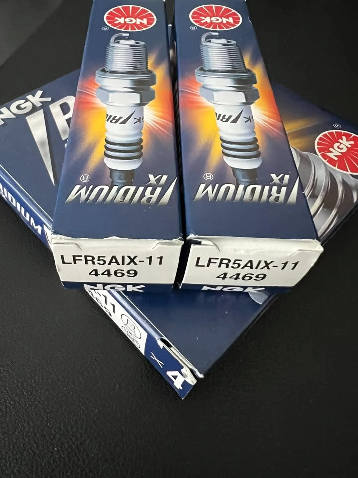 6 New NGK Iridium IX Spark Plugs LFR5AIX-11 # 4469 - photo 2