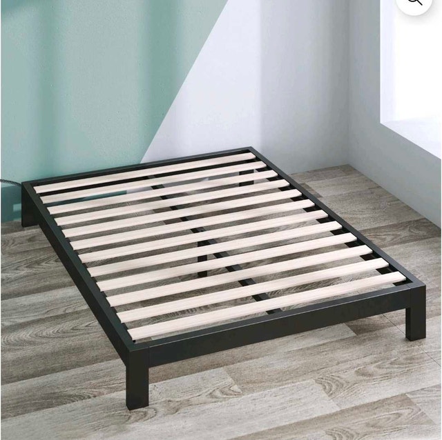 Zinus Queen 10 inch Heavy Duty bed frame steel black color - photo 3