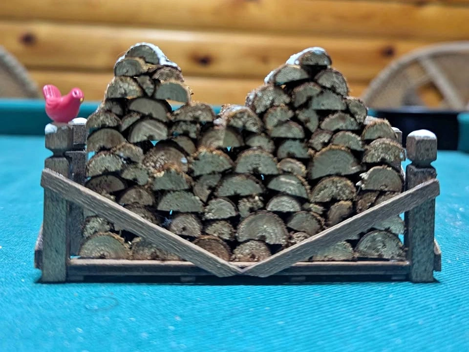 Department 56 - Village - Log Pile