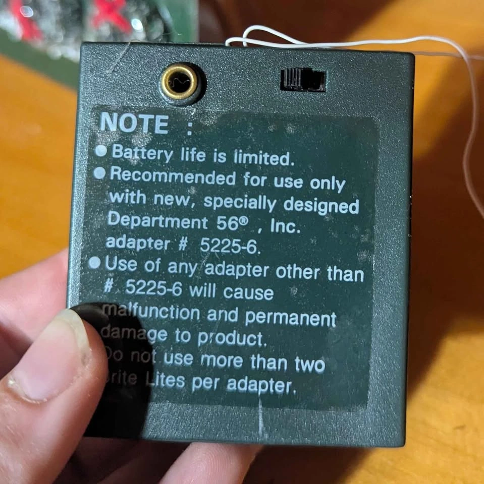 AC/DC Adapter And Various Department 56 Lights - photo 4