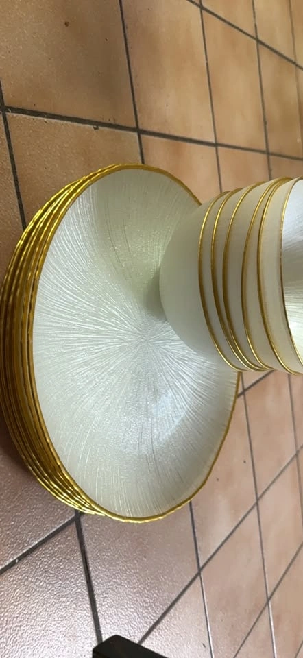 Glass plates and bowl set - photo 2