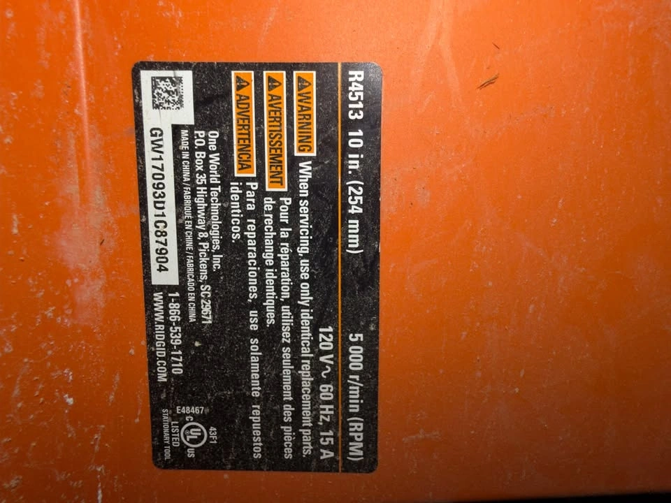 RIDGID R4513 10" Pro Jobsite Table Saw with Rolling Stand - photo 2