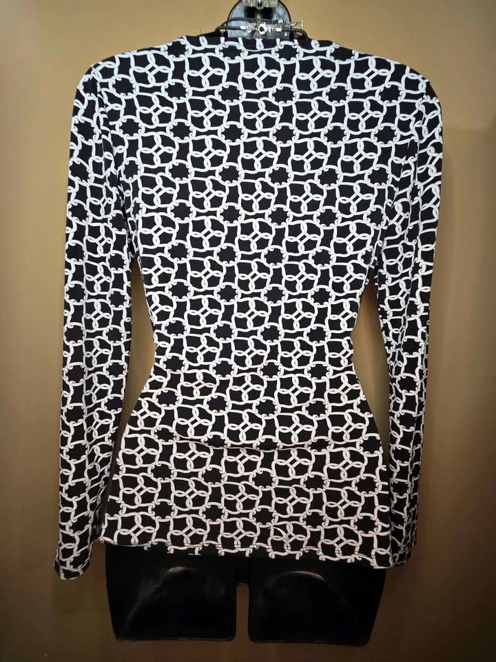 Jessica Long Sleeve Patterned Top -Women's XS - photo 2