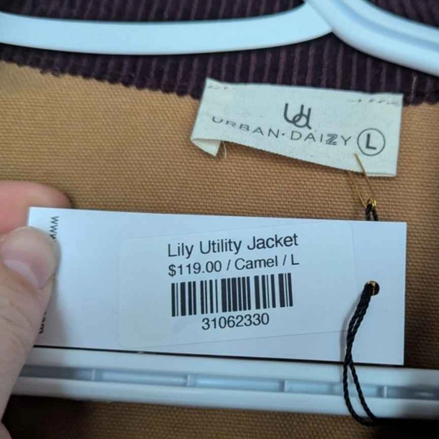 Lily Utility Jacket - Camel - photo 4