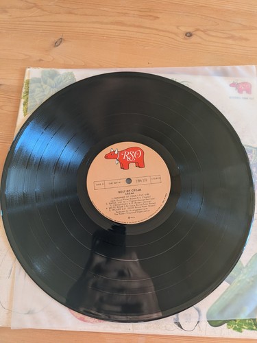 Cream Best Of Cream LP Vinyl 1974 RSO Canadian Pressing - photo 2