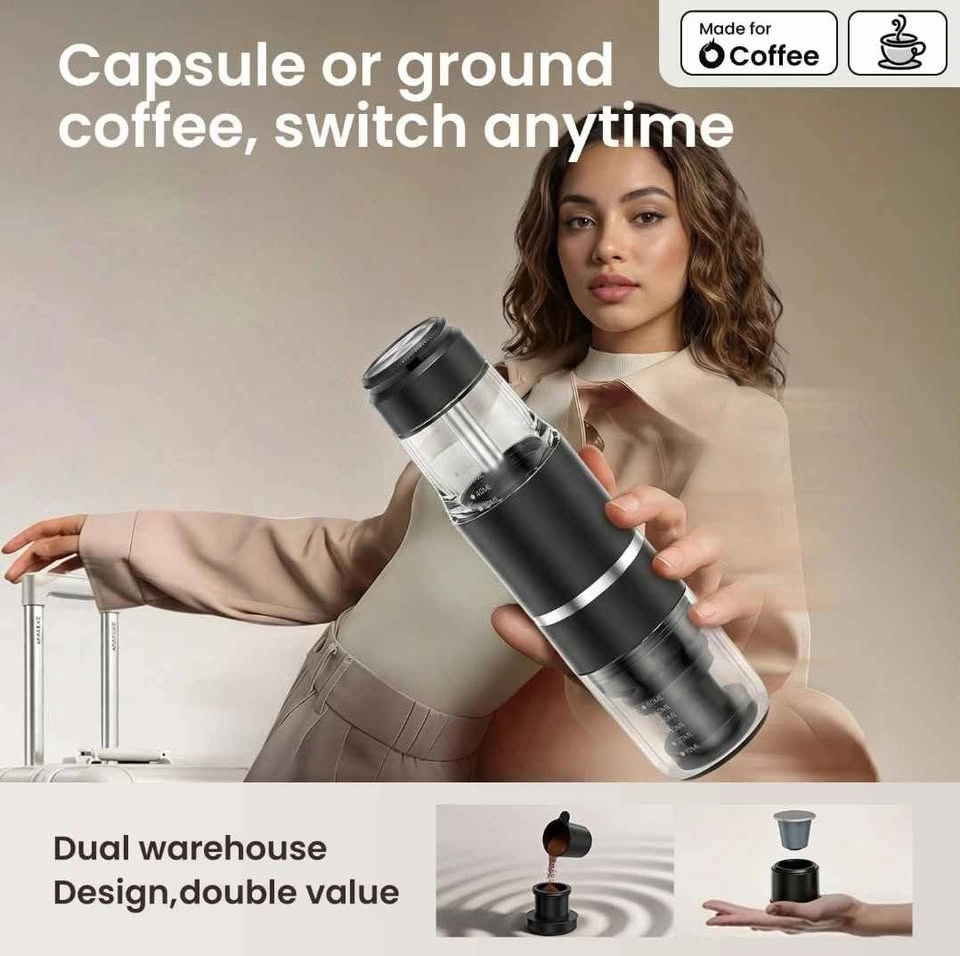BRAND NEW WENDLON Mini Brew Portable Espresso Maker - photo 5