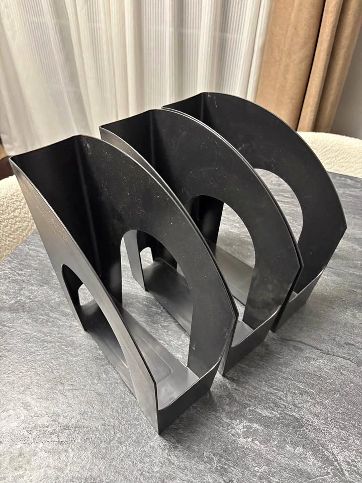 3 Staples Magazine File Holders