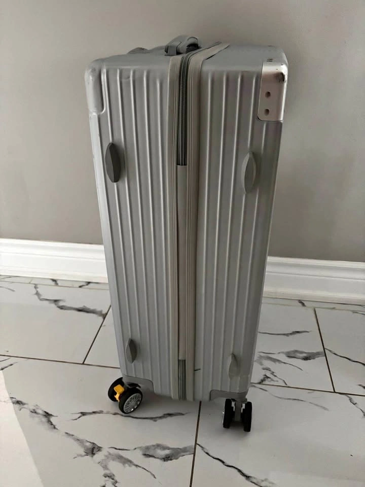 26” Silver Hardshell Luggage / Suitcase