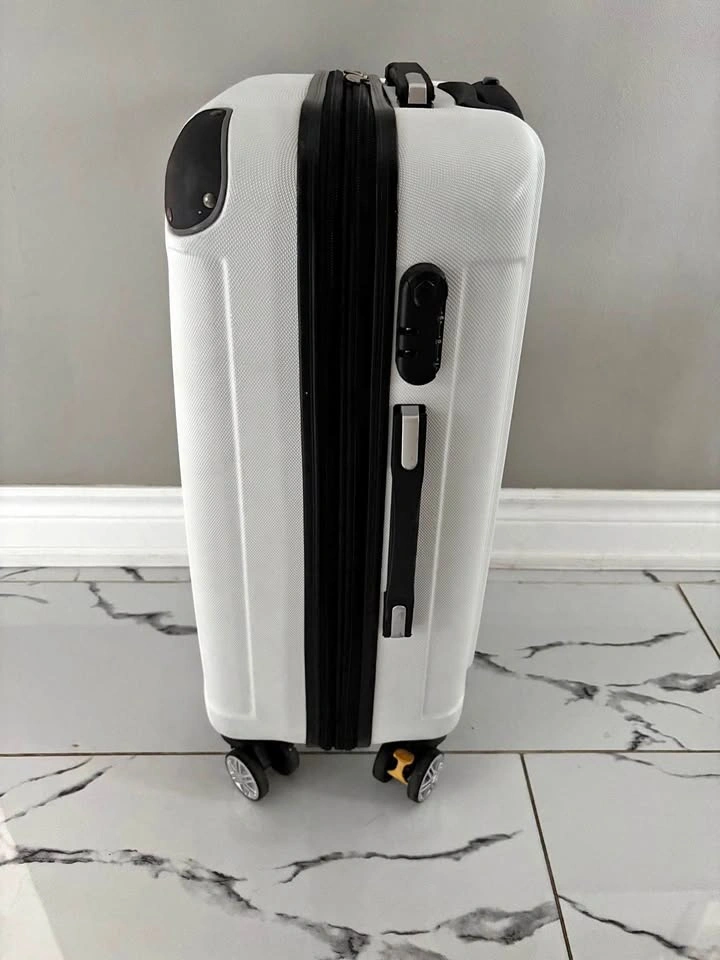 24” White Hardshell Luggage / Suitcase