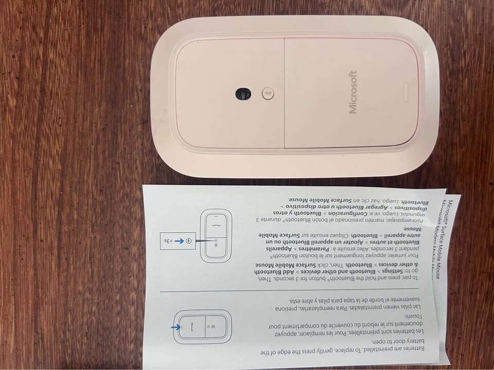 Pink Microsoft Mouse - photo 3