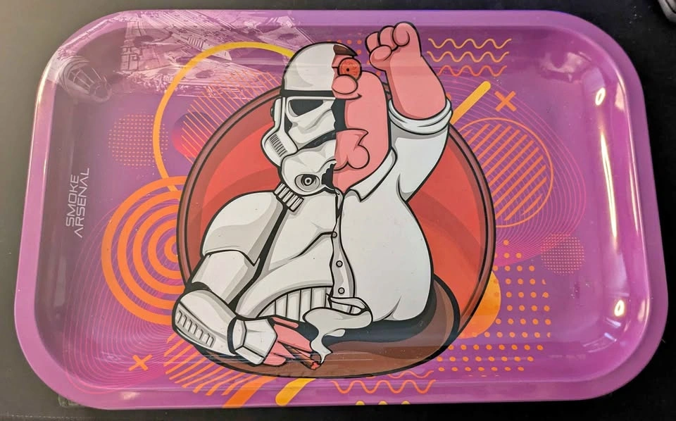 Brand New Star Wars Stormtrooper Multipurpose Metal Tray