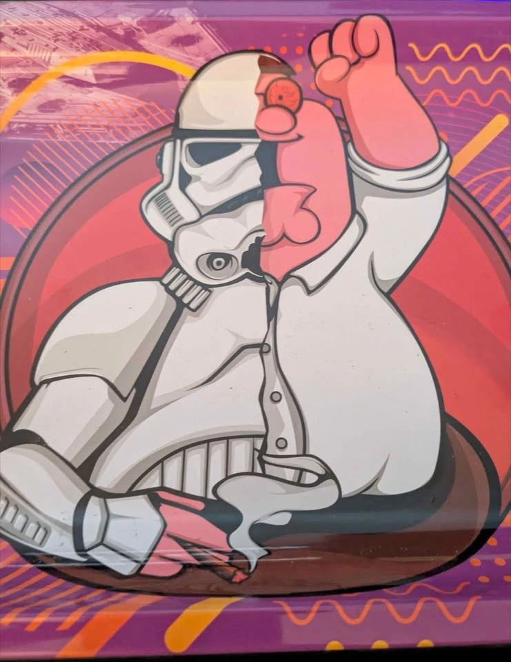 Brand New Star Wars Stormtrooper Multipurpose Metal Tray - photo 3