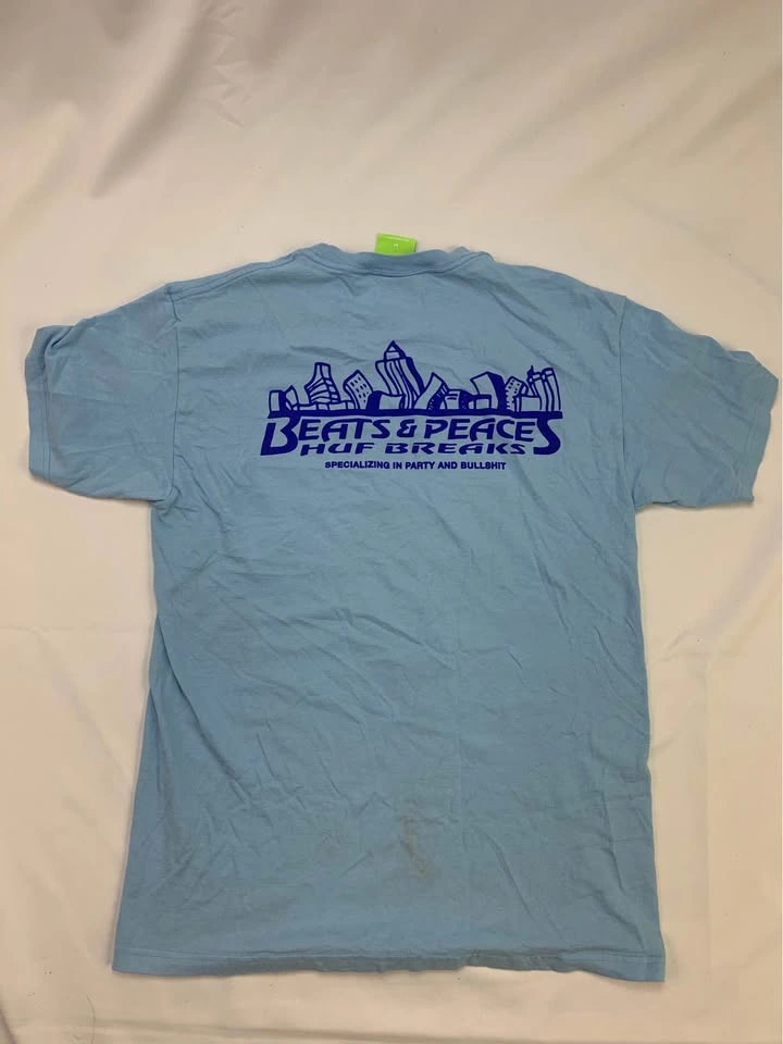 HUF Break Beats Graphic T-Shirt Size Medium - photo 2