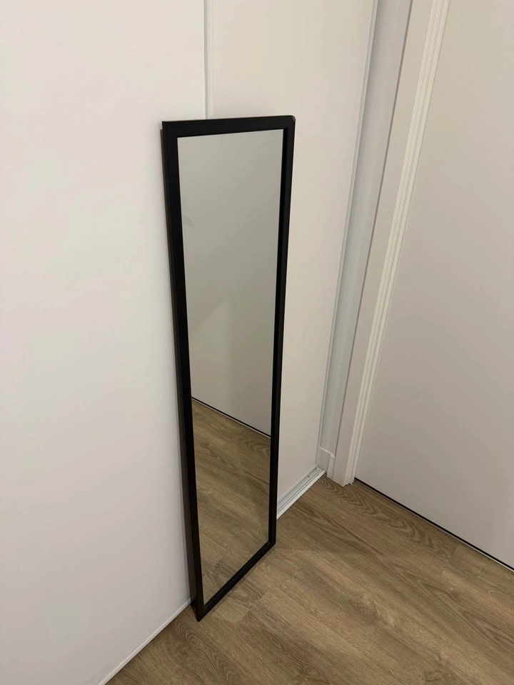 Black Framed Full Length Mirror - photo 2