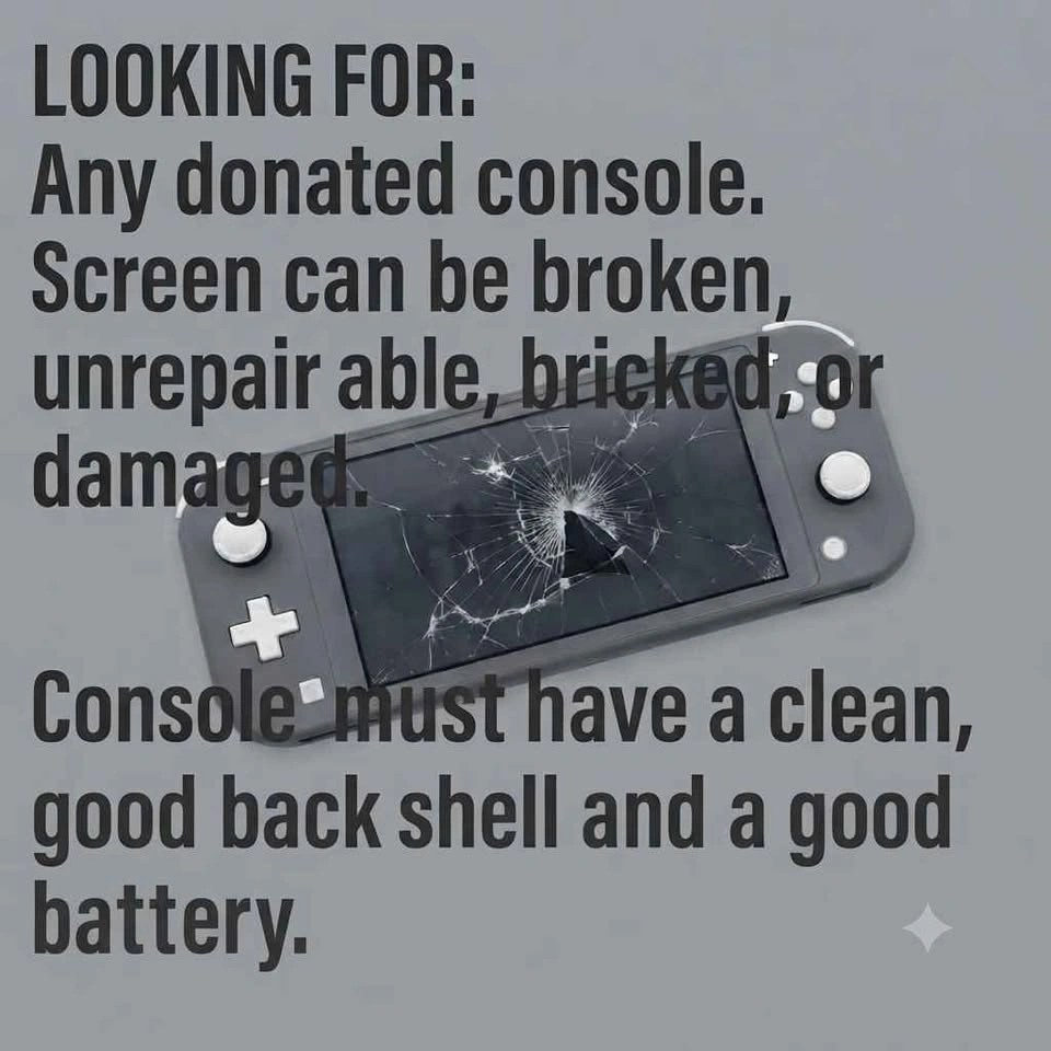 WANTED: Broken Nintendo Switch Lite (need parts to fix mine) - photo 5