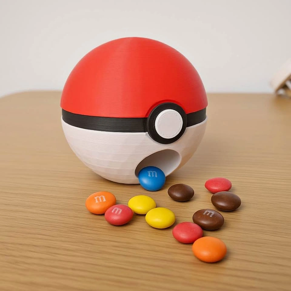 Pokeball Candy Dispenser