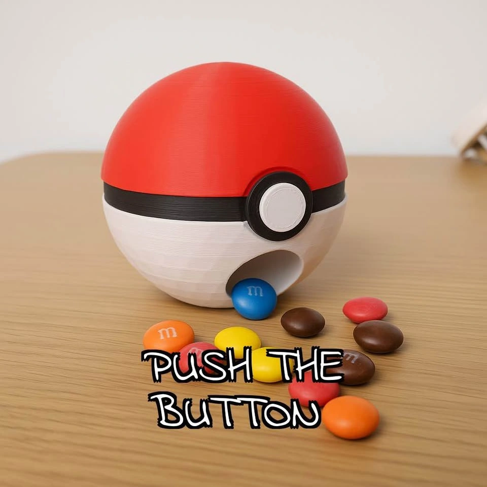 Pokeball Candy Dispenser - photo 2