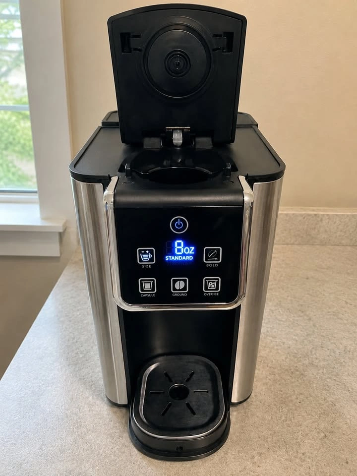 3-in-1 Hot & Iced Coffee Maker KC101B – K-Cup & Ground - photo 2