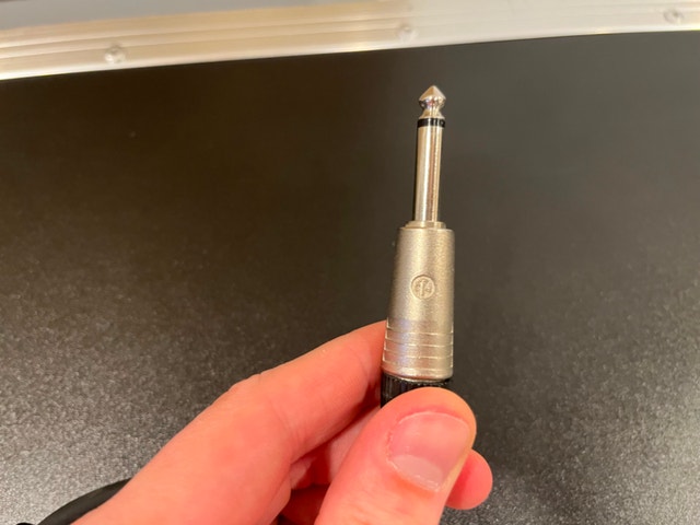 Neutrik 1/4 Inch to 1/4 Inch Patch 3 Foot Cable - photo 2