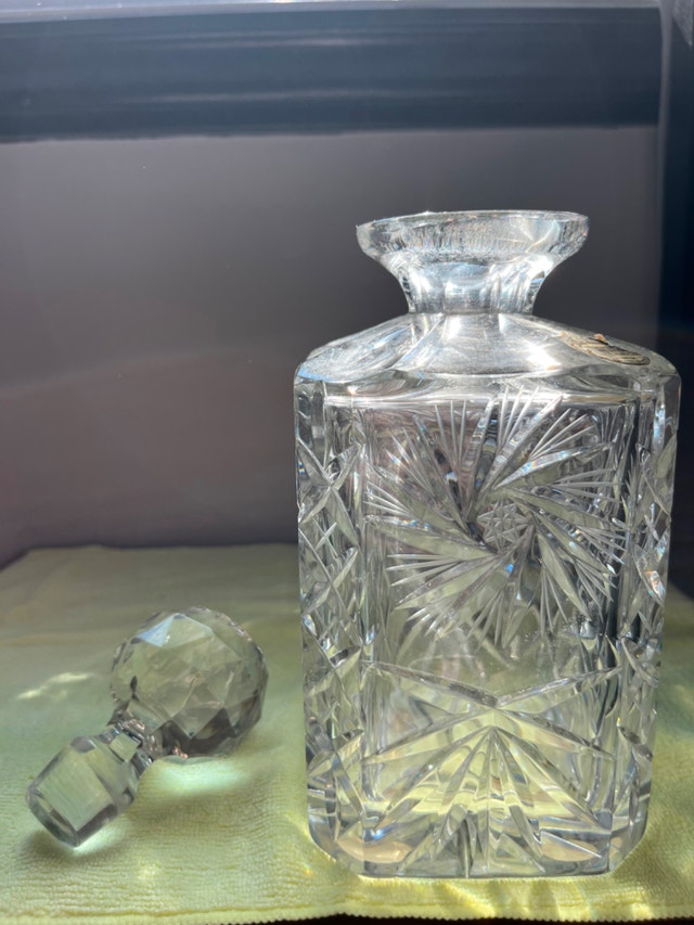Bohemia Pinwheel Square Whiskey Decanter - photo 2
