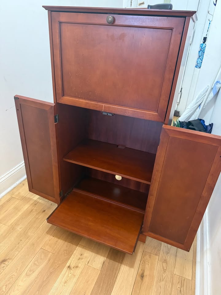 Used Secretary / Drop Folding Desk - photo 2