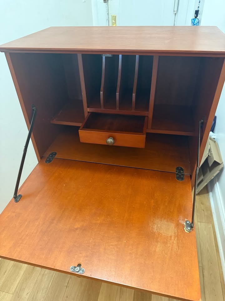 Used Secretary / Drop Folding Desk - photo 3