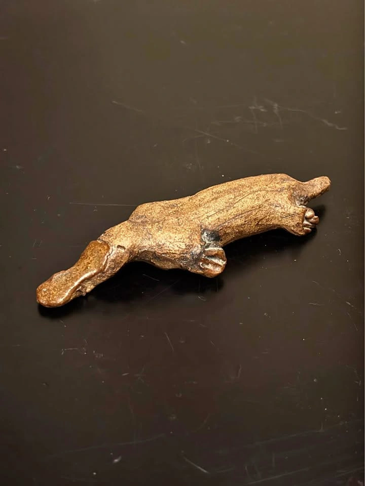 Handmade Ceramic Platypus Figurine