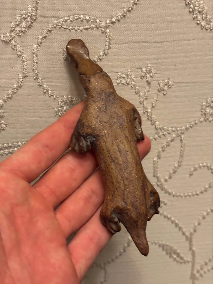Handmade Ceramic Platypus Figurine - photo 4
