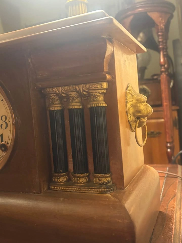 Antique Wm. L. Gilbert Mantel Clock - Project Piece - photo 4