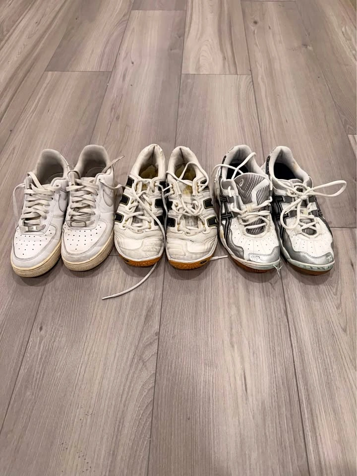 Adidas, AF1, Asics Shoe bundle
