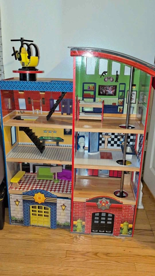 Wooden Rescue Play House
