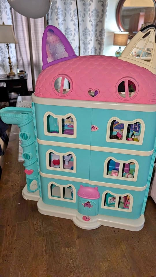 Gabby's Doll House with shown accessories