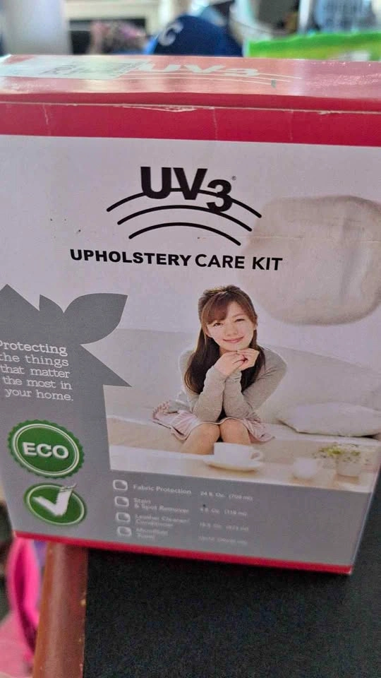 UV3 upholstery care kit