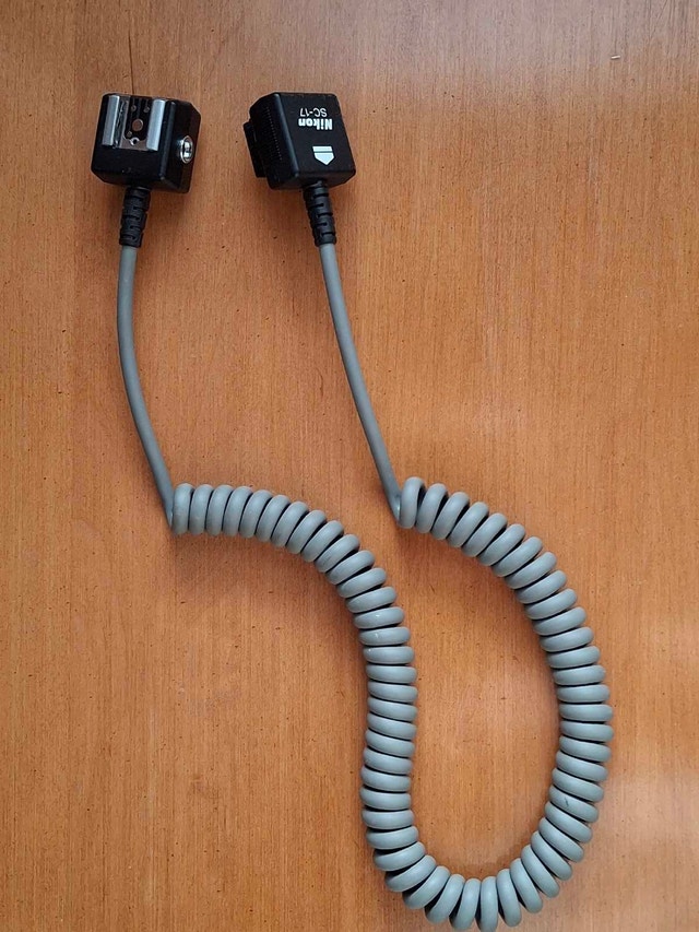 Original Nikon SC-17 off camera TTL flash cable