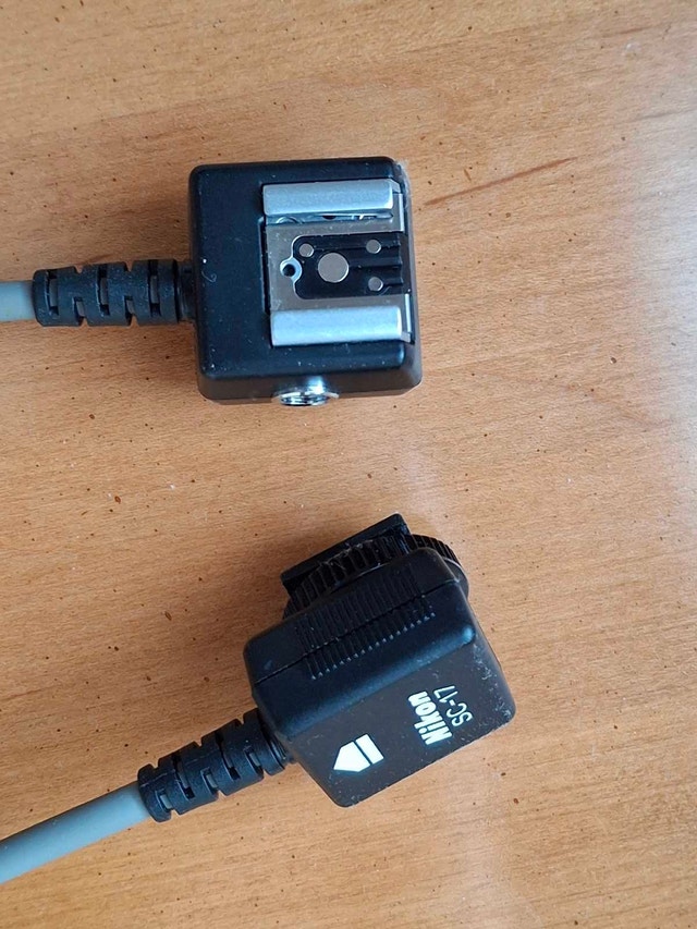 Original Nikon SC-17 off camera TTL flash cable - photo 2